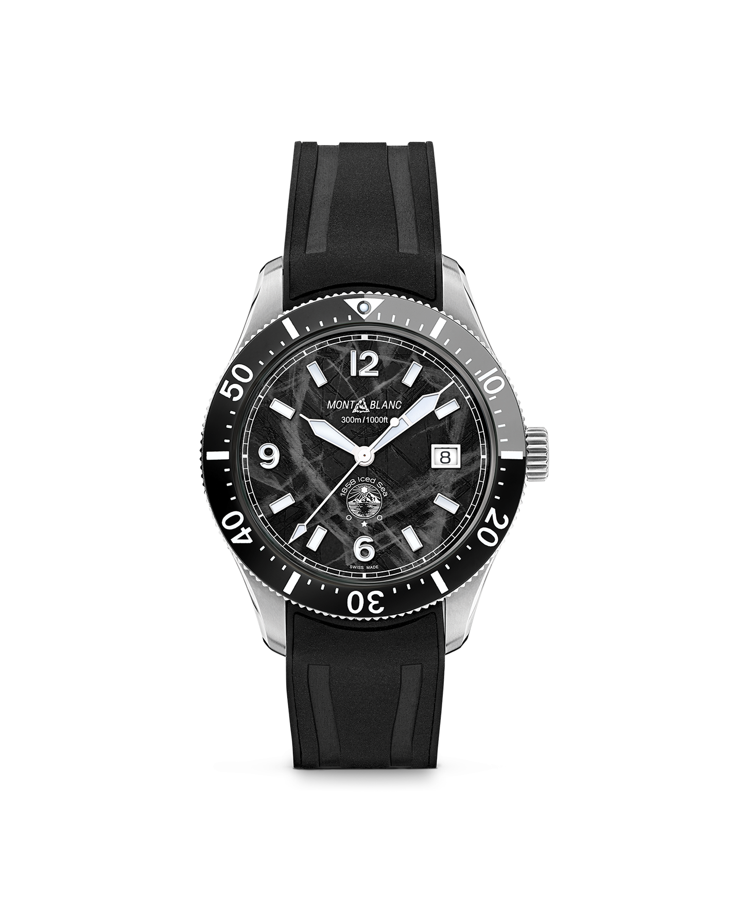 reloj monbtlanc iced sea automatic date mb129372