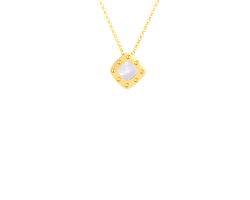 collar roberto coin pois moi en oro amarillo con madre perla 7771003aychm