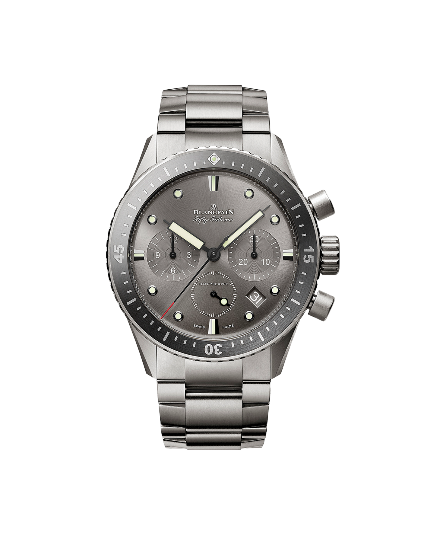 reloj blancpain fifty fathoms bathyscape chronograph flyback 5200-1210-98S
