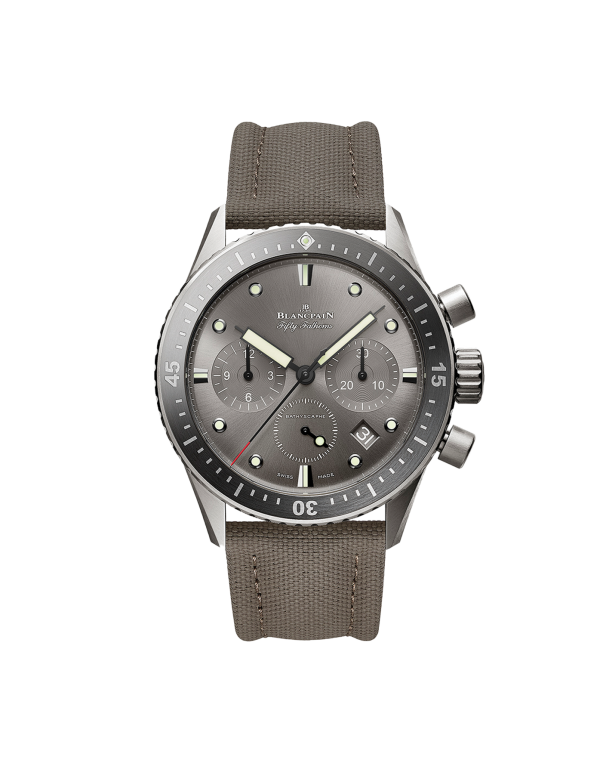 reloj blancpain fifty fathoms bathyscape chronograph flyback 5200-1210-g52a