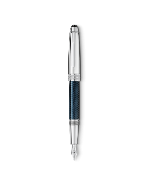 Pluma Fuente Meisterstück Solitaire Doué Blue Hour Montblanc MB112893