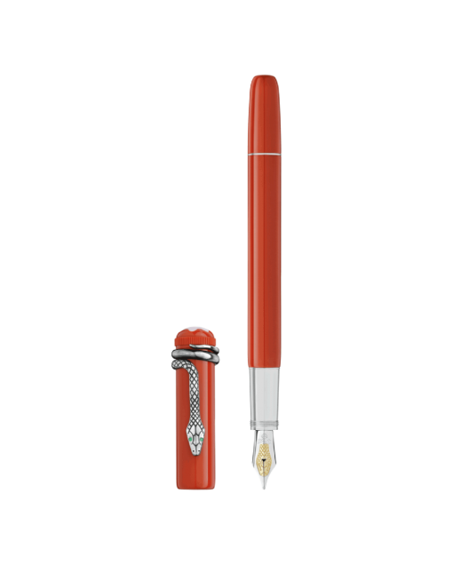 Pluma fuente Rouge et Noir Edición Especial coral Montblanc MB114725