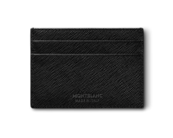 tarjetero montblanc sartorial para 5 tarjetas mb130324