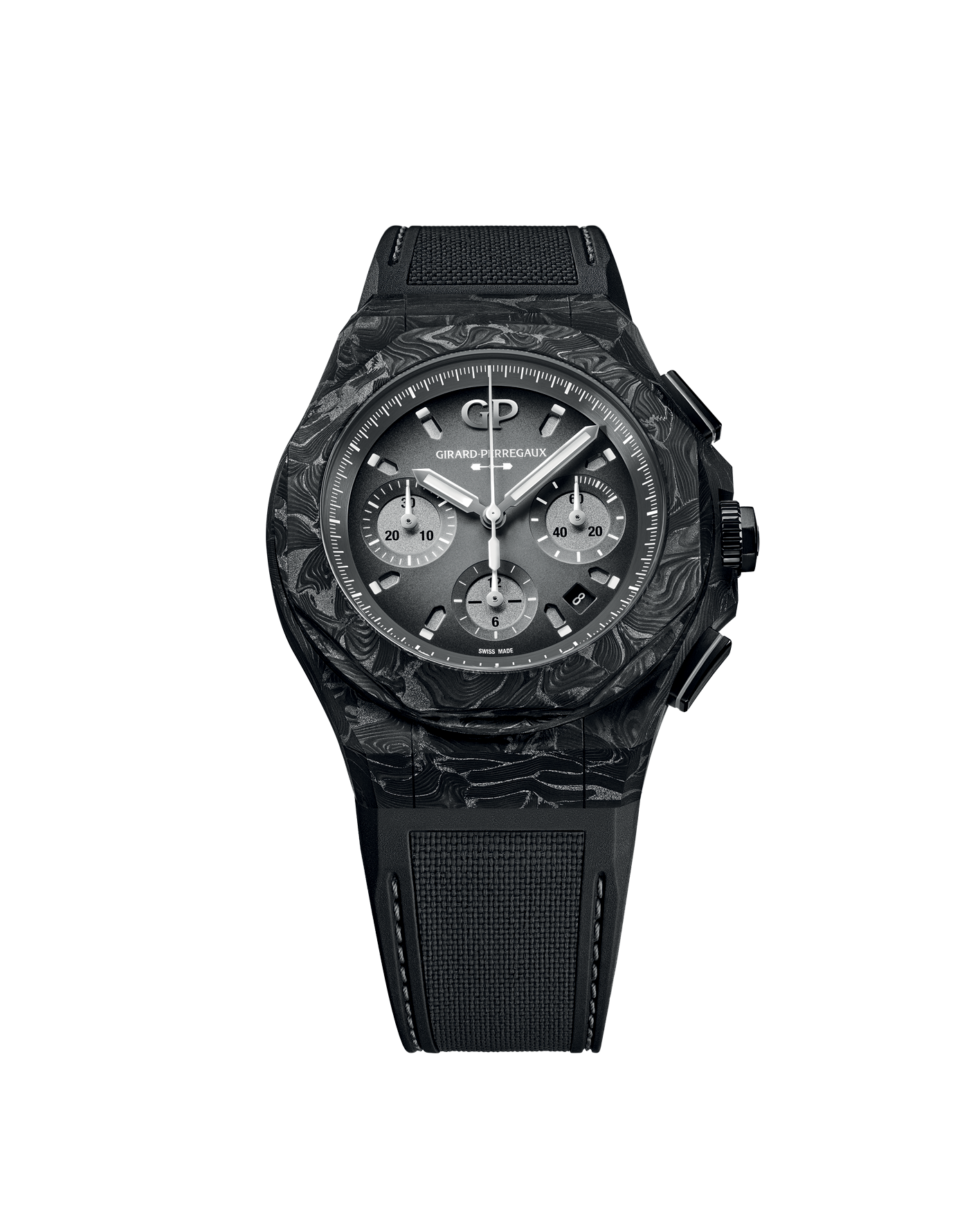 girard perregaux laureato absolute chronograph 8tech