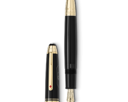 pluma fuente montblanc meisterstruck legrand vuelta al mundo en 80 dias mb128468