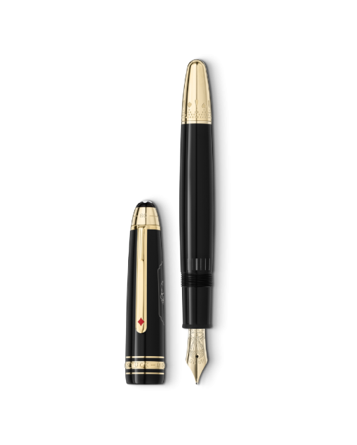 pluma fuente montblanc meisterstruck legrand vuelta al mundo en 80 dias mb128468