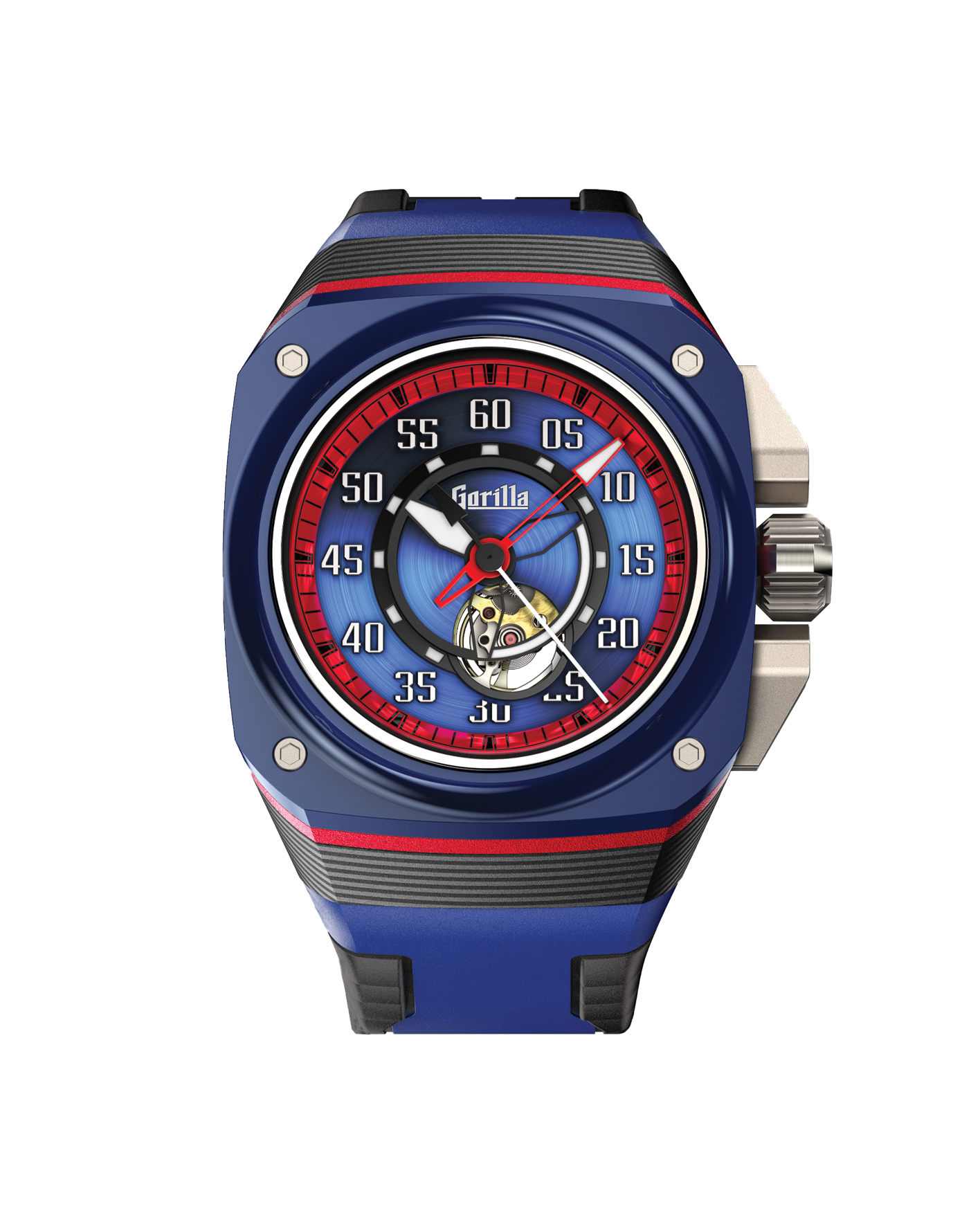 reloj gorilla fastback gt blue demon fby28.0