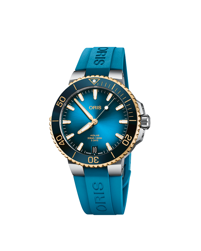 01 400 7769 6355-07 8 22 09PEB - Aquis Date Calibre 400 Bi-Colour