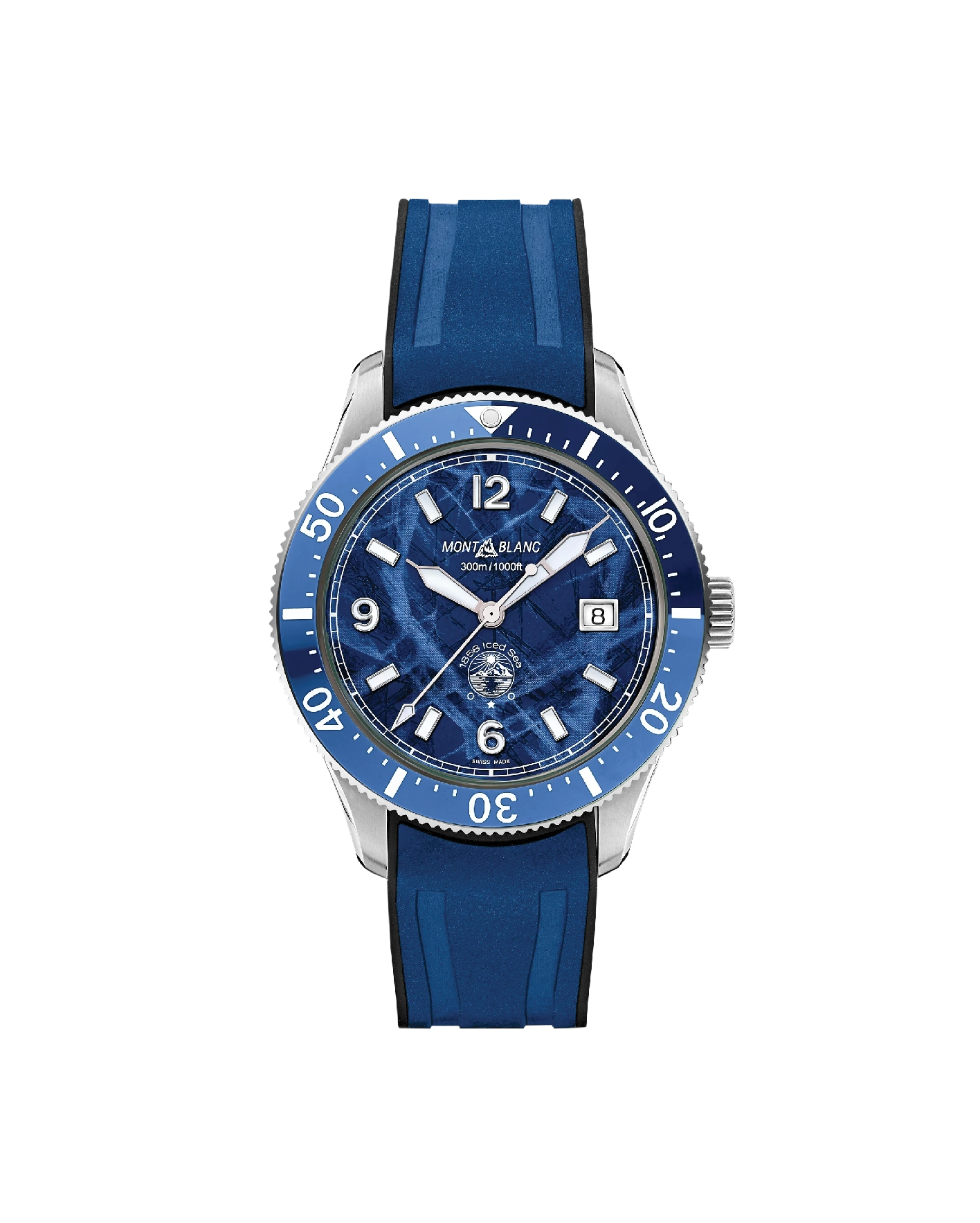 montblanc reloj de buceo 1858 iced sea automatic date MB129370