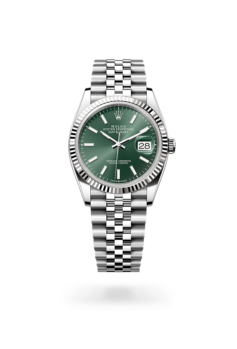 Gold rolex datejust 36 clearance