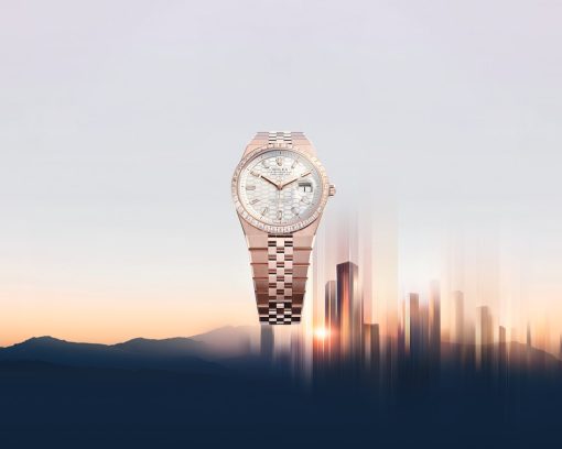 Rolex Land Dweller en oro Everose