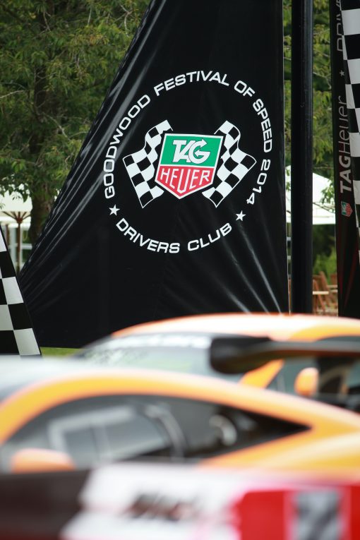 Los visitantes al Festival of Speed llevan también sus autos especiales.
