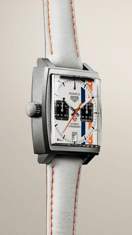 TAG-Heuer Monaco Chronograph x Gulf Oil