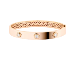 Brazalete Rígido en Oro Rosa