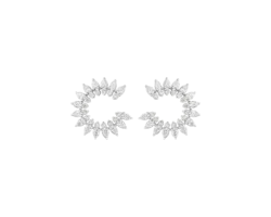 Aretes Halo de Diamantes