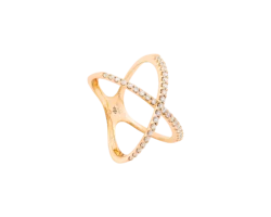 Anillo Croce de diamantes