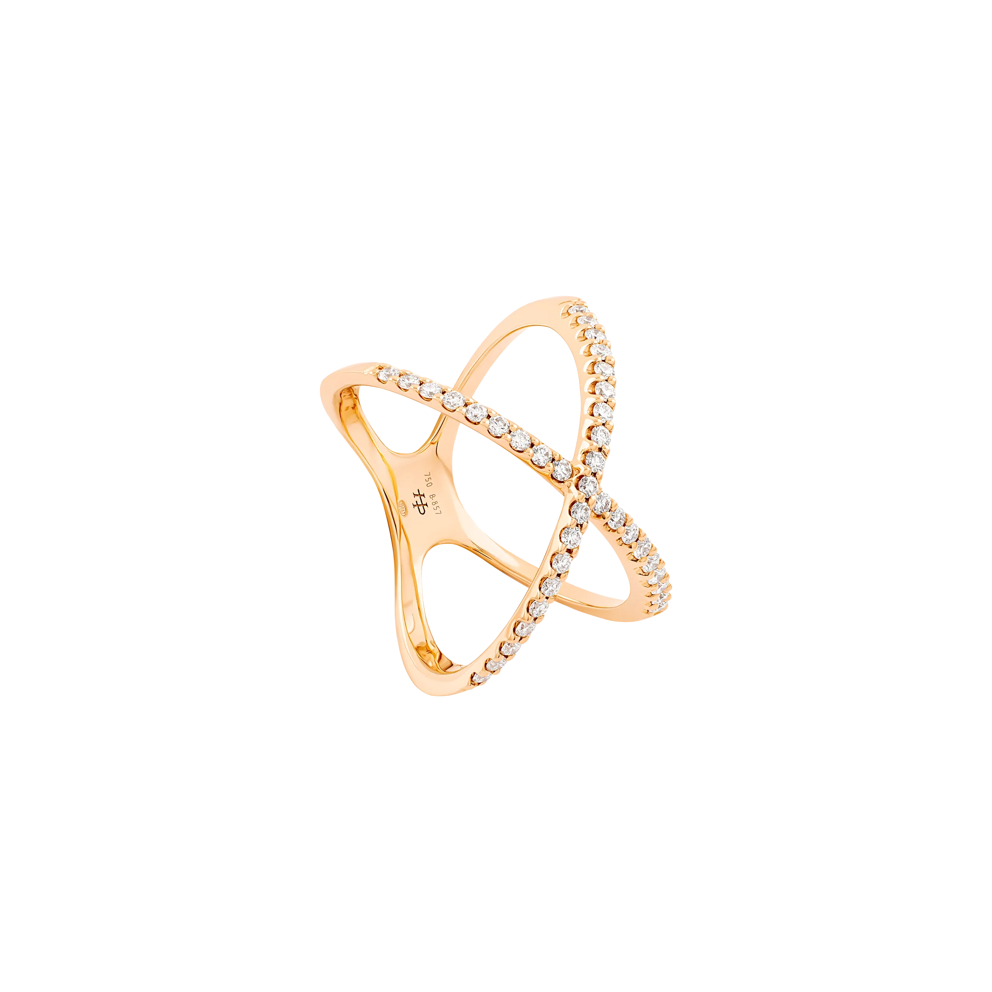 Anillo Croce de diamantes