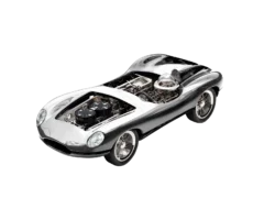 L'Epée 1839 Time Fast II Silver Car