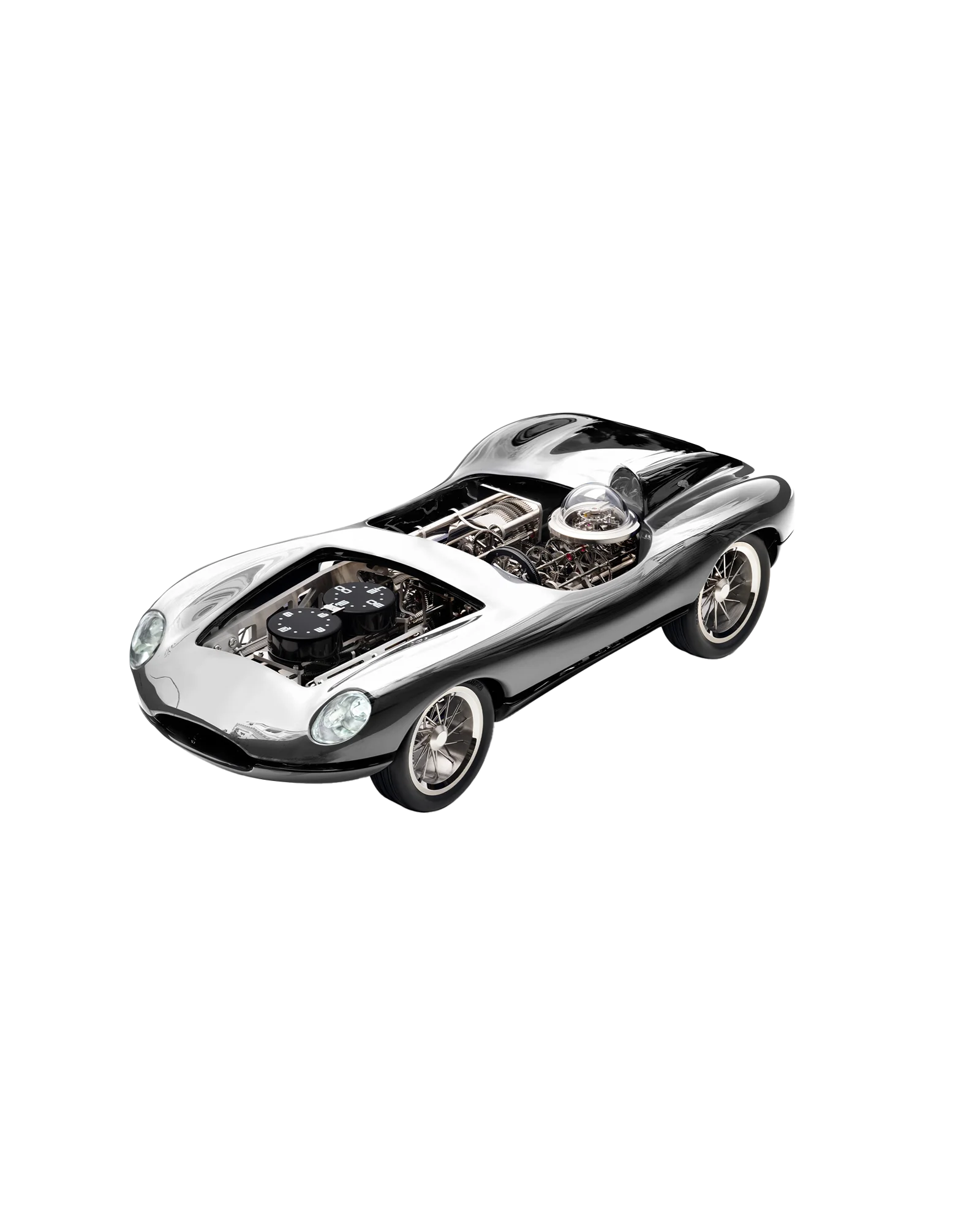 L'Epée 1839 Time Fast II Silver Car