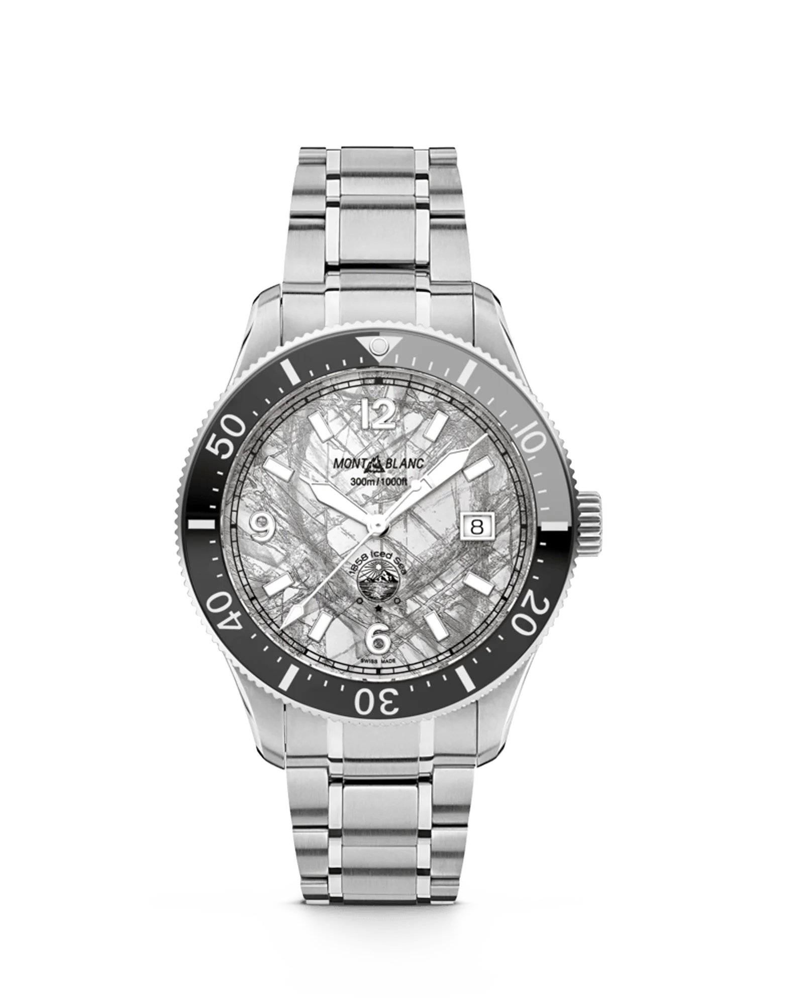 1858 Iced Sea Automatic Date Grey